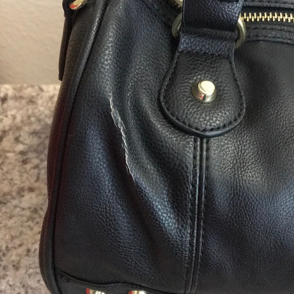 Steve Madden Black Leather Bag - Picture 2 of 8